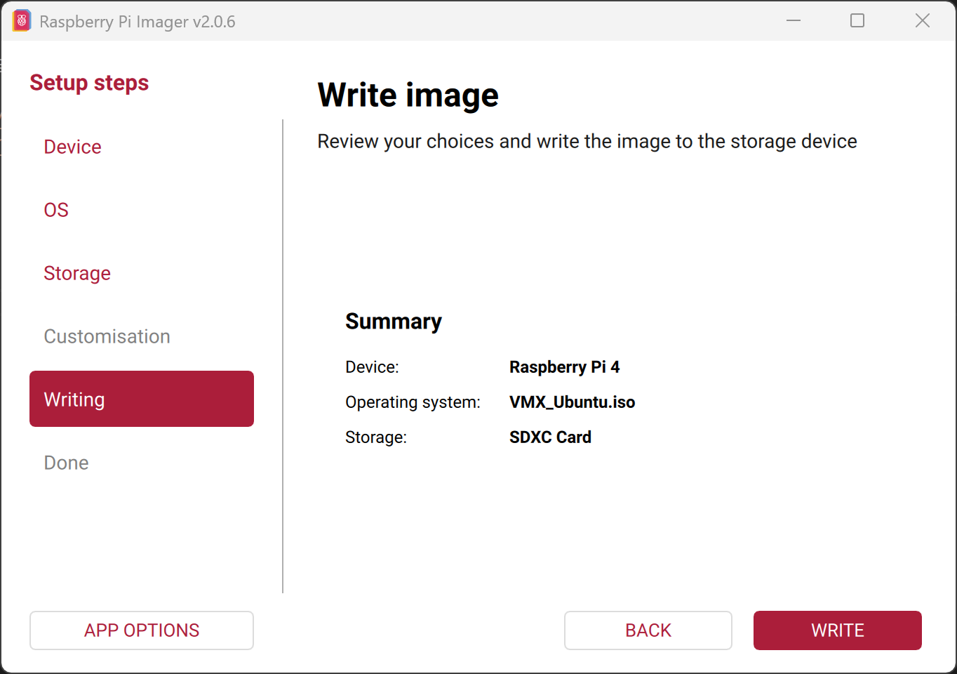 Raspberry Pi Imager 5