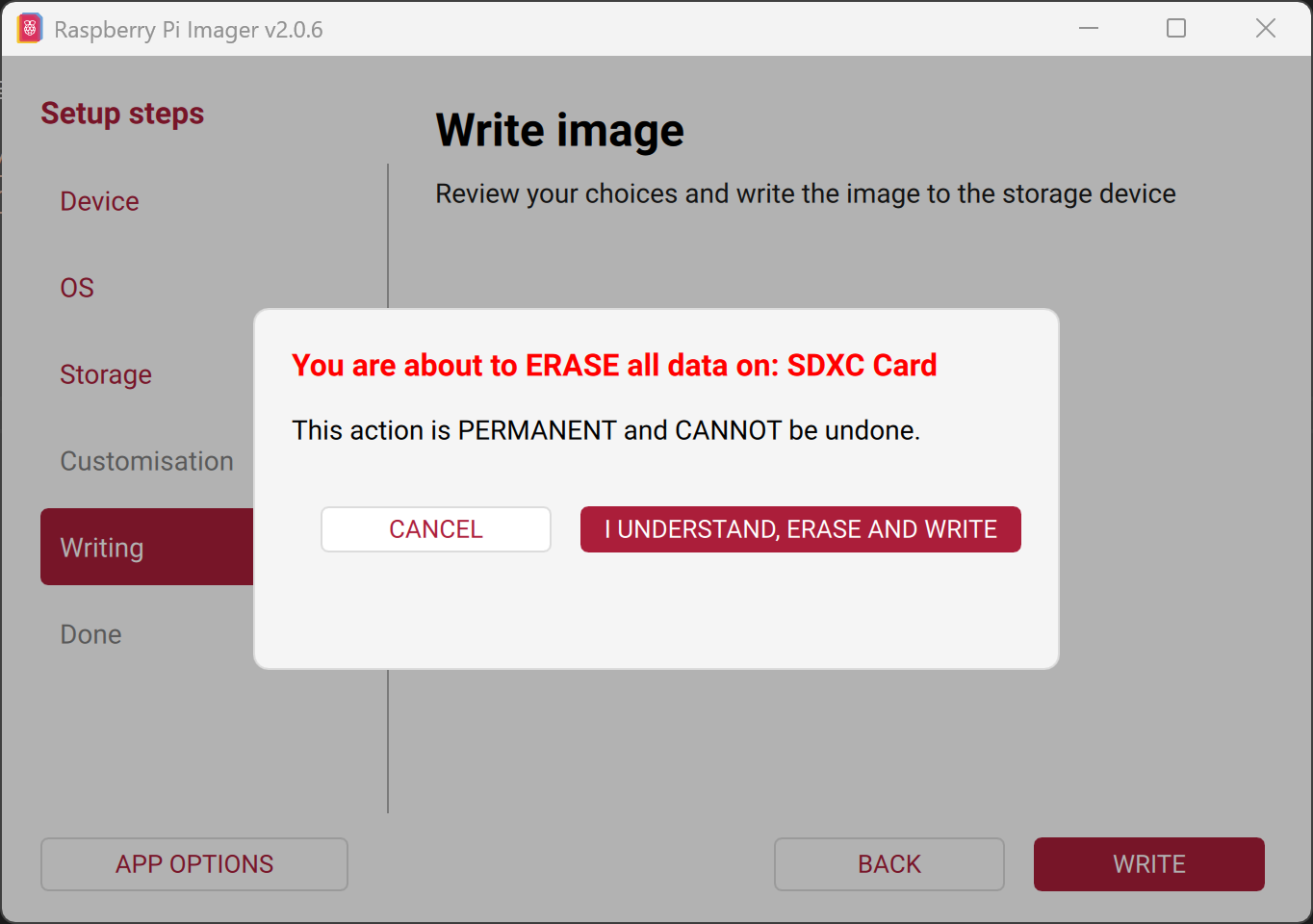 Raspberry Pi Imager 6